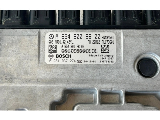 Комплект блоков управления A6549009600   Mercedes-Benz GLB x247