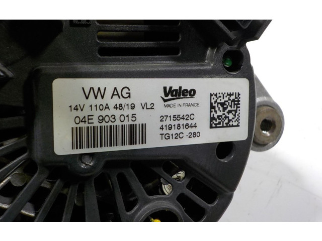 Генератор 04E903015, 04E903015   Audi A1      