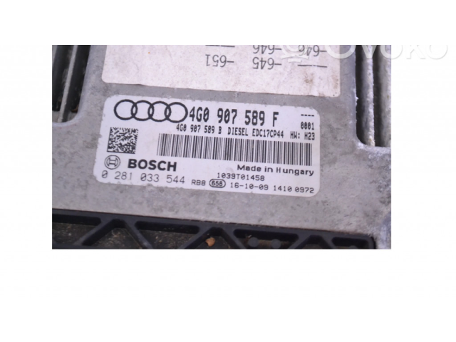 Řídící jednotka 4G0907589F   Audi A7 S7 4G 2017
