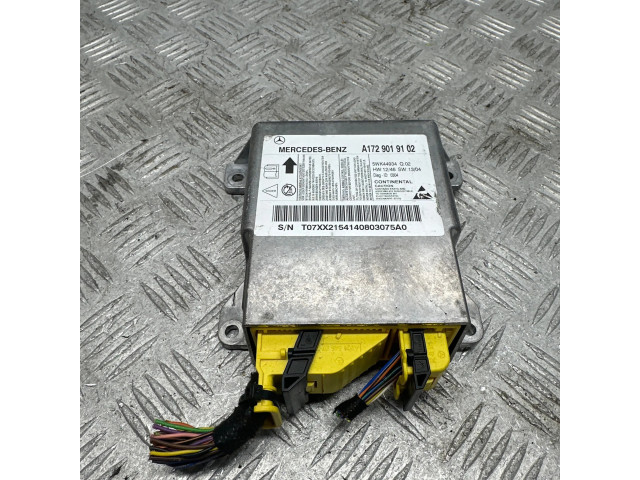 Блок подушек безопасности 5WK44934, A1729019102   Mercedes-Benz SLK R172