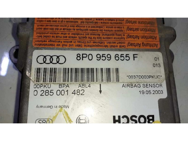 Блок подушек безопасности 8P0959655D, 8P0959655F   Audi A3 S3 8P