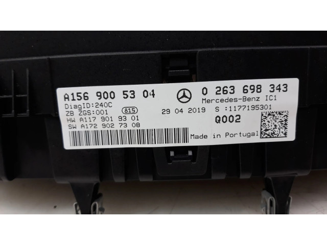 Přístrojová deska  Mercedes-Benz GLA W156 2013 A1569005304  