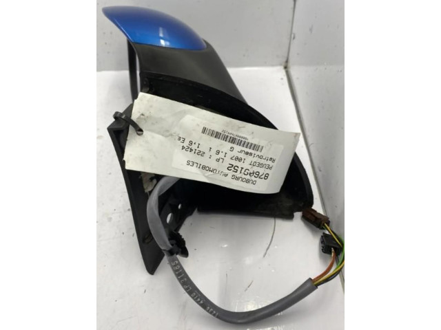 Zpětné zrcátko  levé Peugeot 1007 2005  8153WR  