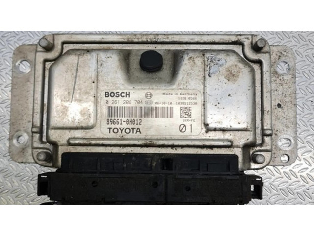 Řídící jednotka 896610H012, 0261208704   Toyota Aygo AB10 2008