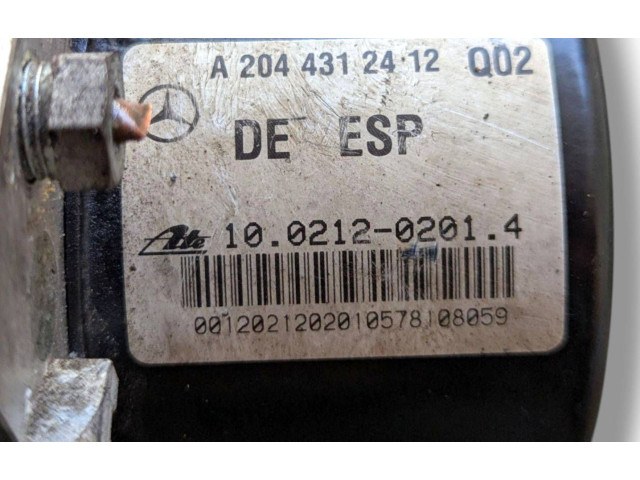 Jednotka ABS A2044312412, A2045455332   Mercedes-Benz C W204 2008