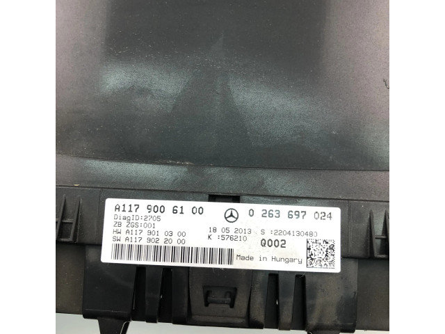 Přístrojová deska  Mercedes-Benz CLA C117 X117 W117 2014 A1179006100  