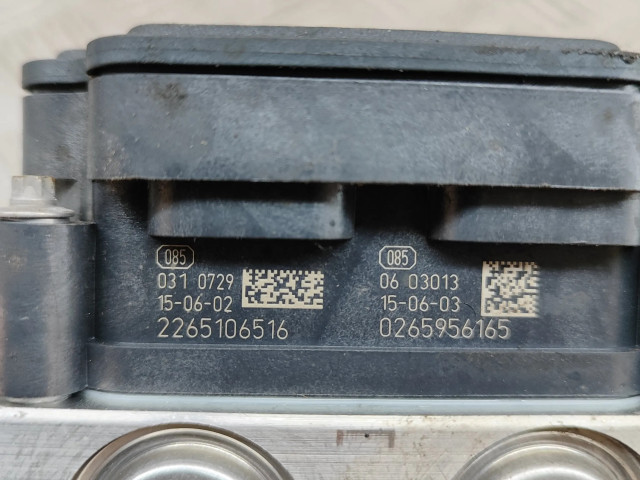 Jednotka ABS 2265106516, 0265956165   Nissan Qashqai 2015