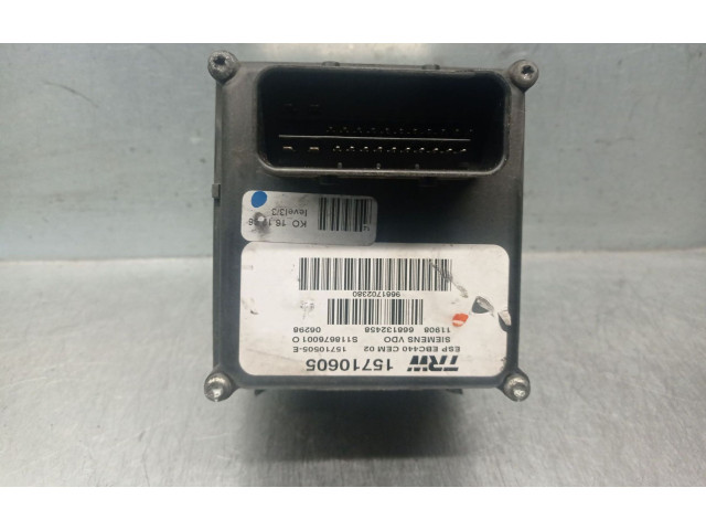 Jednotka ABS S118676001O, 15710605TRW   Peugeot 407 2006