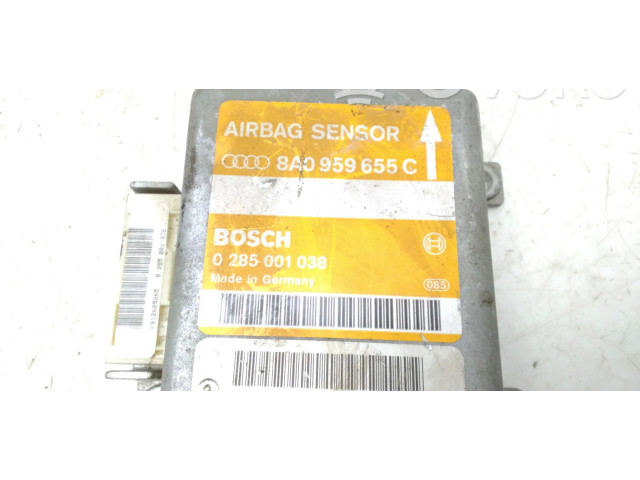 Блок подушек безопасности 8A0959655C, 0285001038   Audi A6 S6 C4 4A