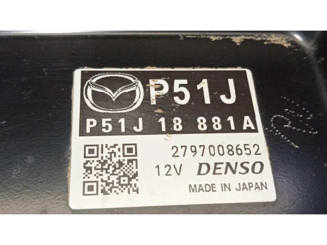 Блок управления двигателя P51J18881A, 2797008652   Mazda 3 III