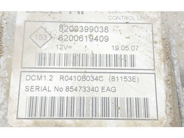 Řídící jednotka 8200399038   Nissan Note (E11) 