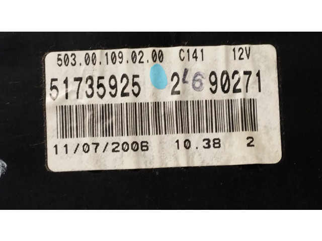 Přístrojová deska  Fiat Croma 2006 51735925, 503001090200  