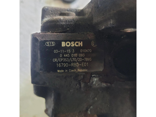 Vstřikovací čerpadlo 16790RBDE01, 010470   Honda Accord  pro naftový motor 2.2  