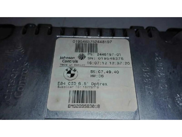 Дисплей    2448197   BMW X1 E84