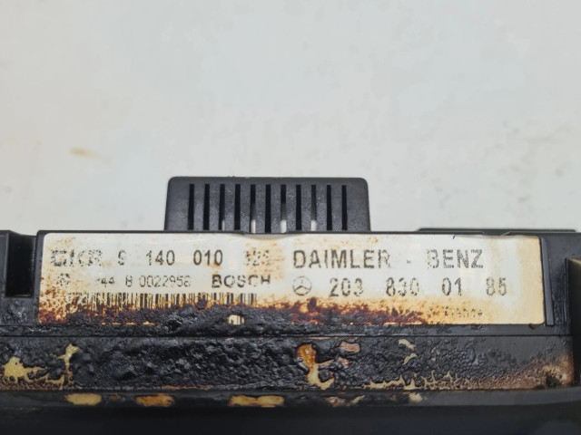 Блок управления климат-контролем 2038300185, 9140010   Mercedes-Benz C W203