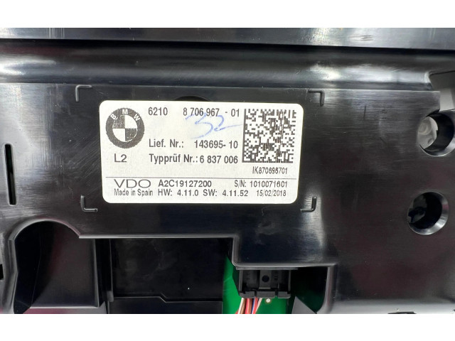 Přístrojová deska  BMW 2 F45 2018 8706967, 8706967  