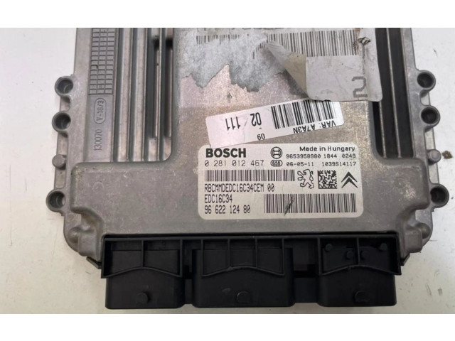   Pojistková skříňka 9653958980, 9653958980   Peugeot 207 