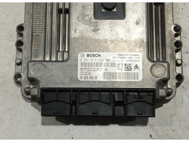 Řídící jednotka 0281013334, 0281013334   Peugeot 5008 2009