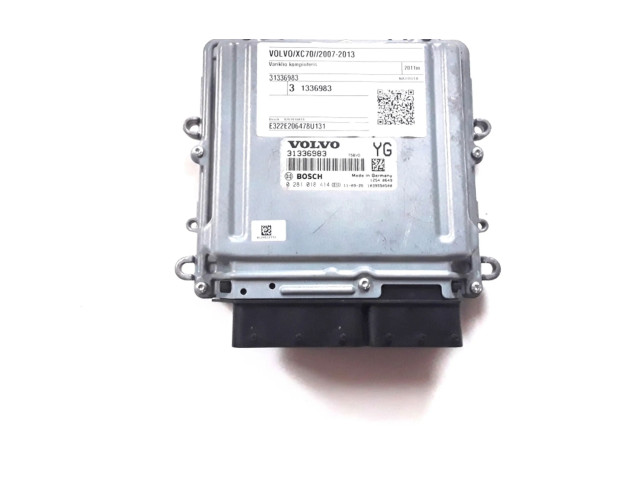 Řídící jednotka 31336983, 1039S50500   Volvo XC70 2011