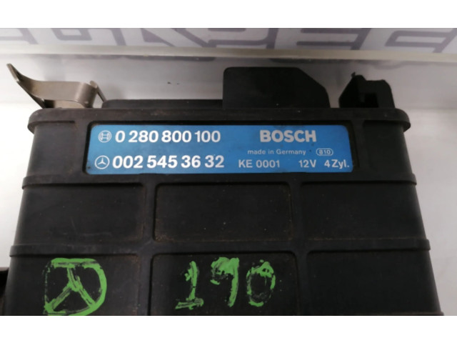 Řídící jednotka 0280800100, 0025453632   Mercedes-Benz 190 W201 