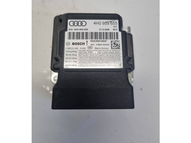 Блок подушек безопасности 4H0959655, 0285010363   Audi A8 S8 D4 4H