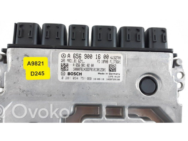 Řídící jednotka A6569001600, A6569010200   Mercedes-Benz GLE (W166 - C292) 2018