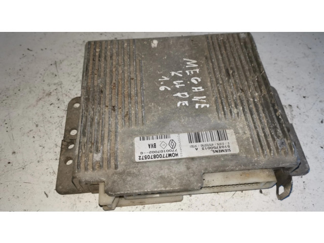Блок управления двигателя 7700870572, 7700107002   Renault Megane I