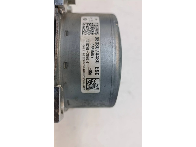 Jednotka ABS 9838074480, 001110022020   Peugeot 2008 II 2020