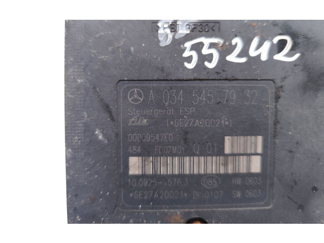 Jednotka ABS A0345457932   Mercedes-Benz C W203 2007