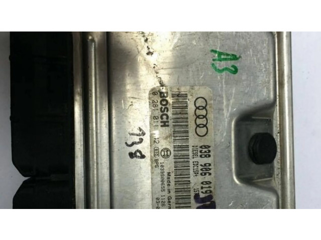 Блок управления двигателя 038906019JQ   Audi A3 S3 8L