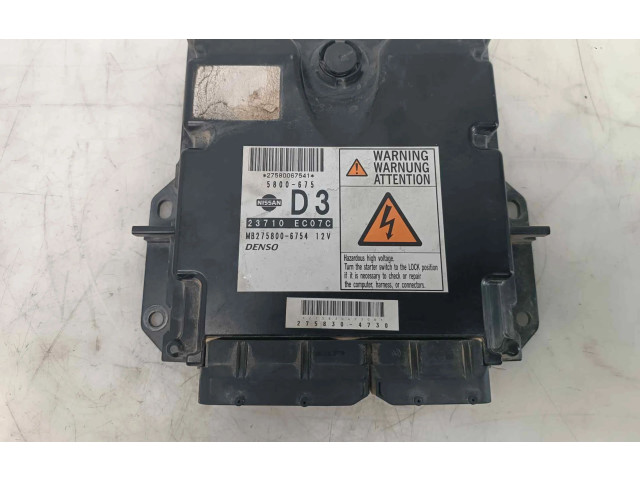 Řídící jednotka MB275800   Nissan Navara D40 2009