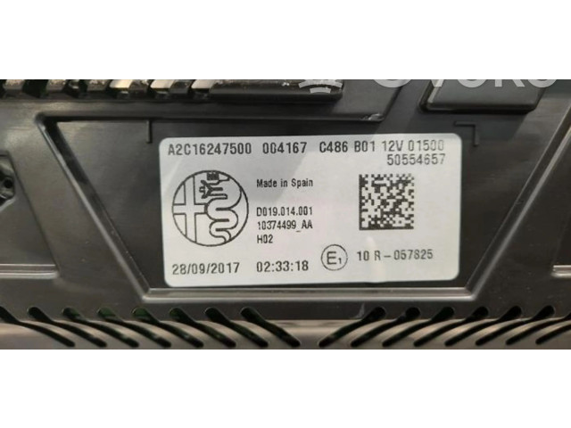 Přístrojová deska  Alfa Romeo Stelvio 2017 50554657  