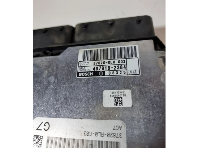 Řídící jednotka 37820RL0G03, 0281014809   Honda Accord 2011