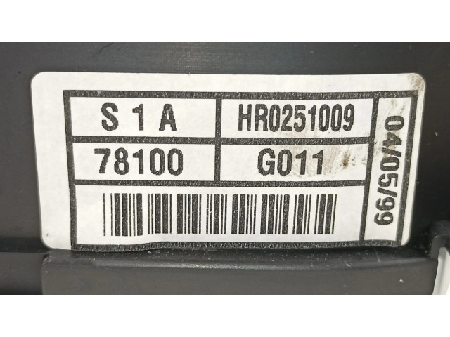 Přístrojová deska  Honda Accord 1999 78100G011, HR0251009  
