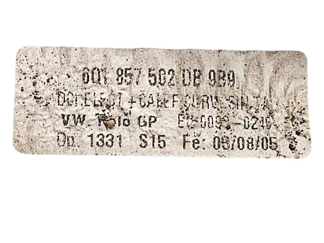 Зеркало (механическое)       Volkswagen Polo IV 9N3  2005 - 2009 года   