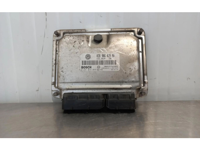 Блок управления двигателем ECU 038906019MA   Seat Cordoba (6L)