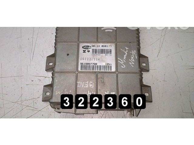 Řídící jednotka 9618087780   Citroen ZX 1993