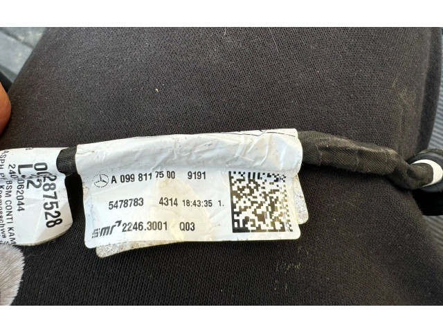 Zpětné zrcátko  Mercedes-Benz A W177 2018  A0998117500  