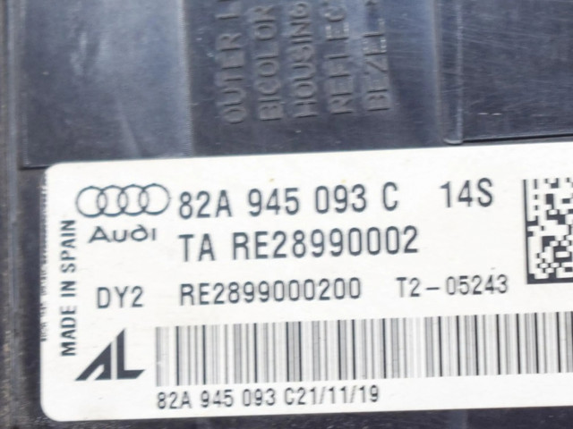 Задний фонарь  82A945093C, RE28990002    Audi A1   2018- года