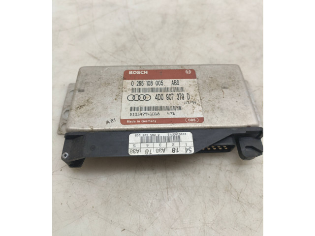 Блок управления АБС 4D0907379D, 0265108005   Audi A4 S4 B5 8D