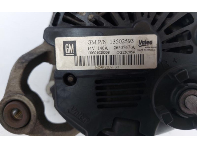 Генератор 13502593, 13502593   Chevrolet Trax      