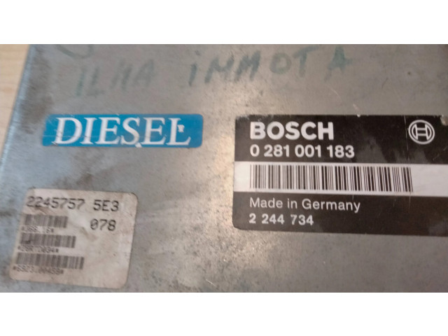 Řídící jednotka 0281001183, 2244734   BMW 5 E34 1995