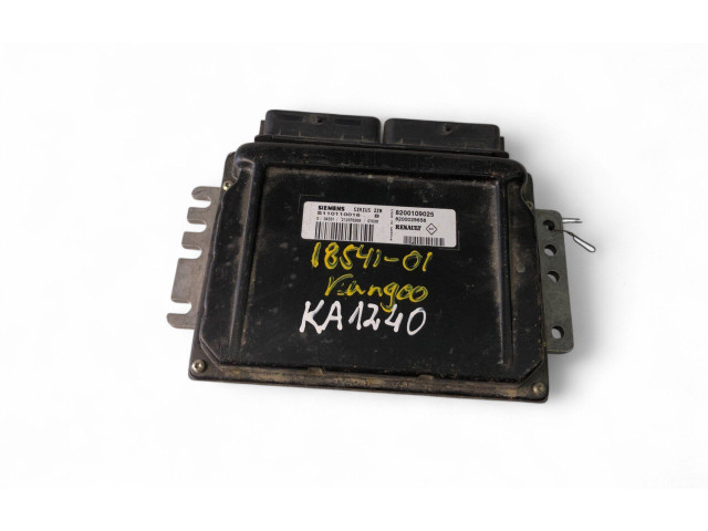 Блок управления двигателем ECU 8200109025, S110110016B   Renault  Kangoo I  1997 - 2003 года