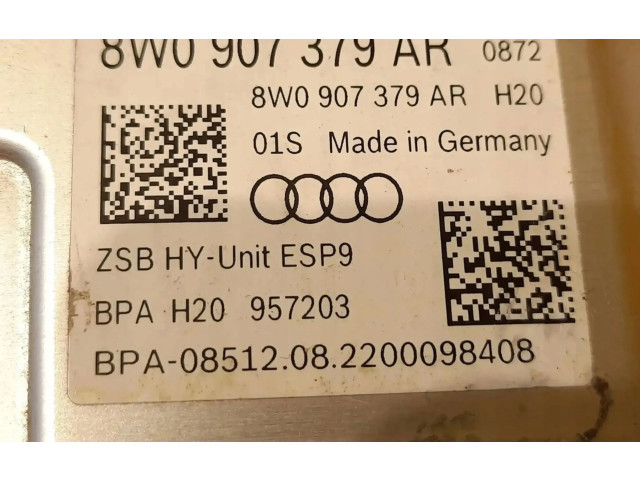 Блок АБС 8W0907379AR, 8W0907379AR   Audi  A4 S4 B9 8W  2019 -  года