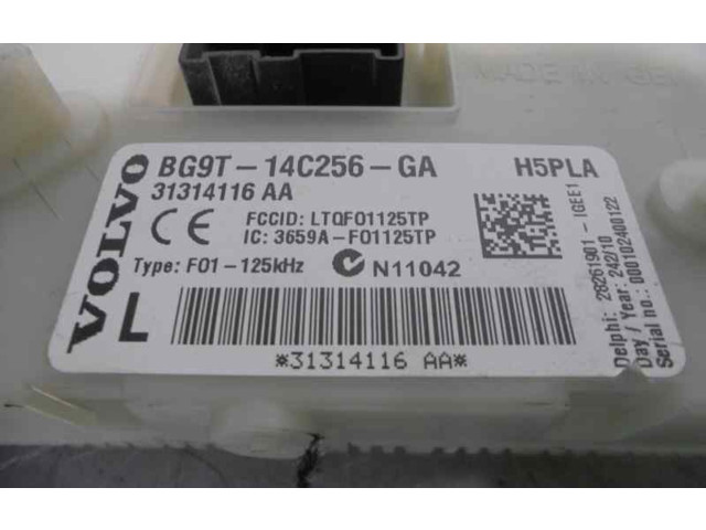 Pojistková skříňka Řídící jednotka BSM BG9T14C256GA, 31314116AA   Volvo S60 2010