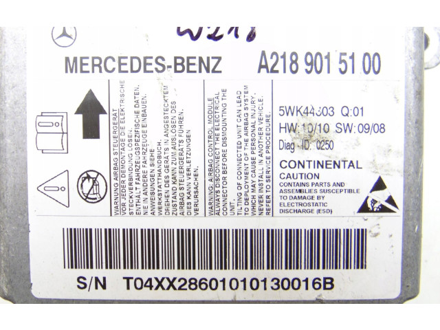 Блок подушек безопасности A2189015100   Mercedes-Benz CLS C218 X218