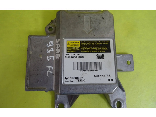 Блок подушек безопасности 12771237   Saab 9-3 Ver2