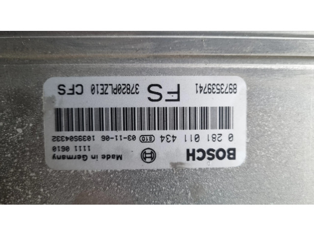 Řídící jednotka 0281011434, 8973539741   Honda Civic 2004