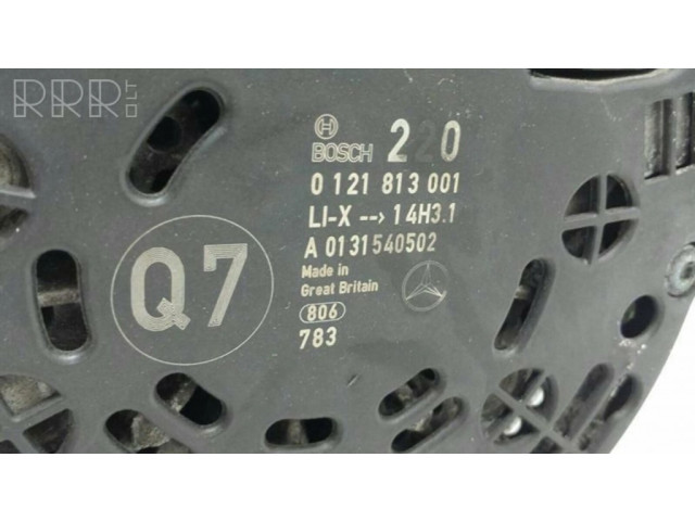 Генератор A0131540502   Mercedes-Benz S W221      