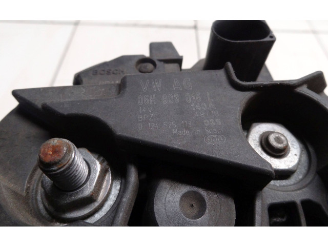 Генератор 06H903016L, 0124525113   Audi A5 8T 8F      